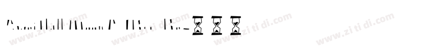 SweiHalfMoonCJKsc Re字体转换